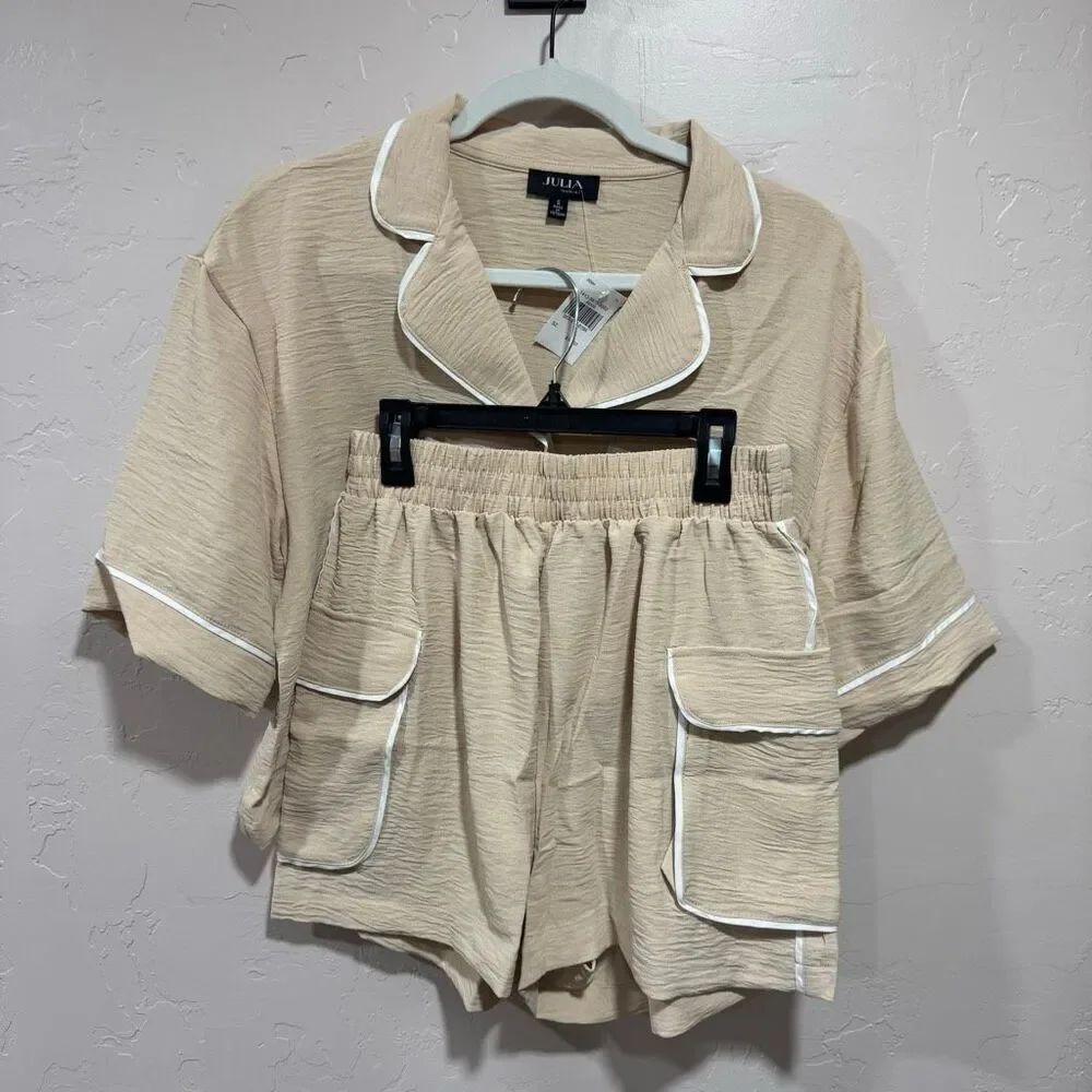 NEW Short Sleeve Pajama Set